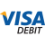 Visa debit logo