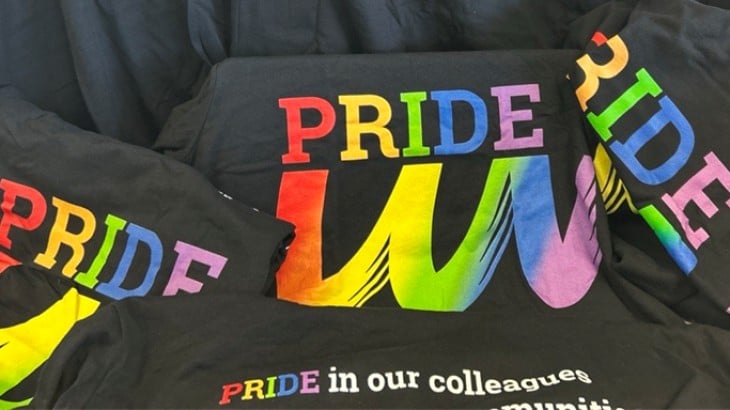 Community events - Sandy - Pride t-shirts